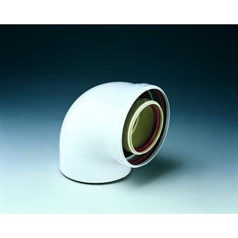 Коаксиальное колено KIT CURVA 90° 60-100 P.P.