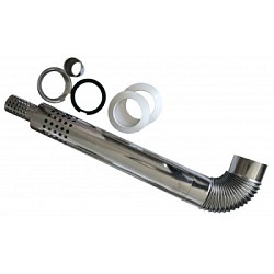 Комплект коаксиальный Ferroli Ø80/125 (длина 1 м) нерж